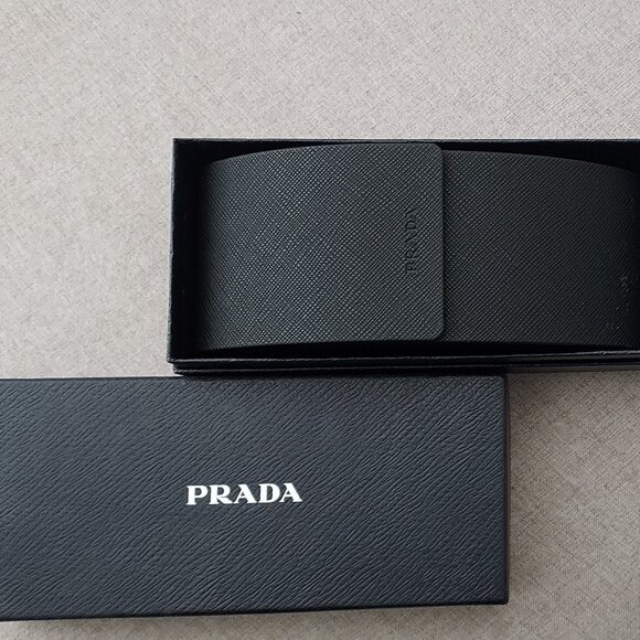 PRADA EYEWEAR Oval-frame acetate sunglasses - Picture 4 of 12